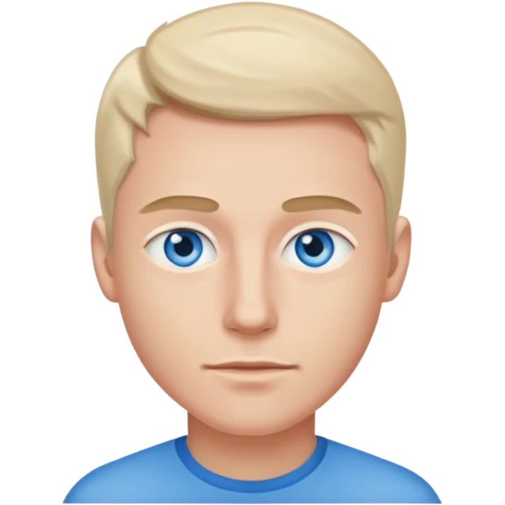 🤵🏼bu emojide sadece göz rengini mavi yap emoji