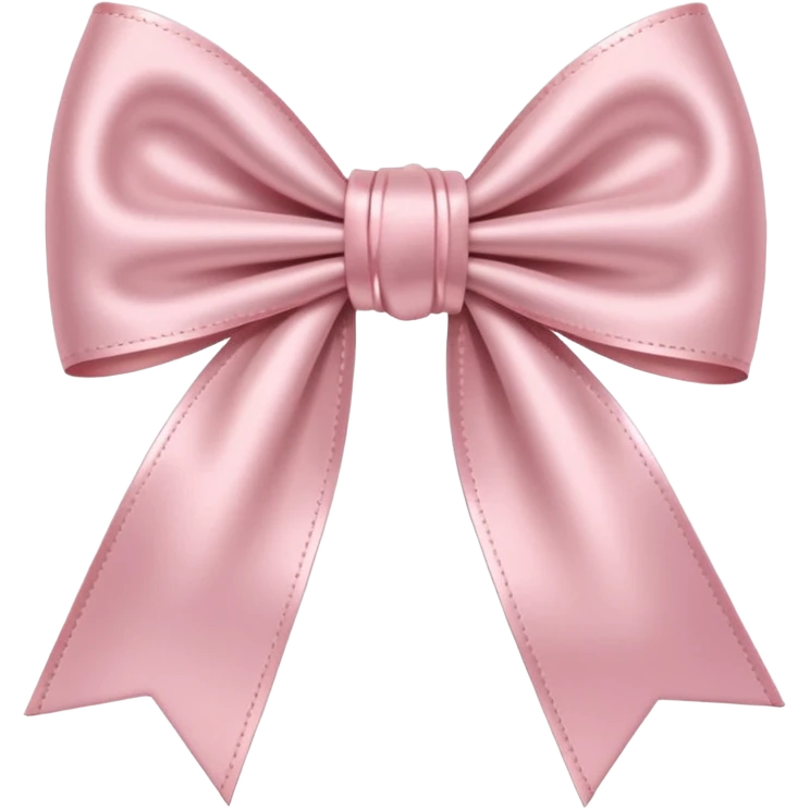 Light pink bow  emoji
