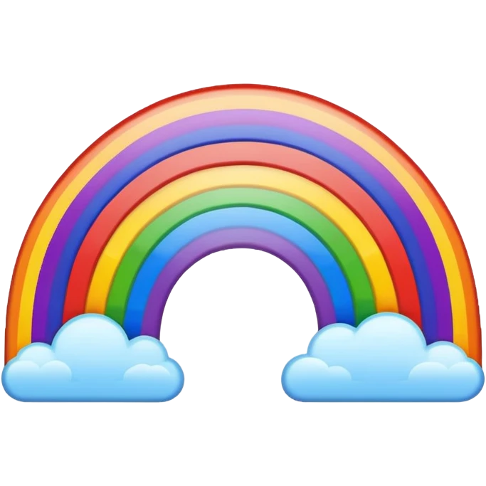 Sunset Rainbow emoji
