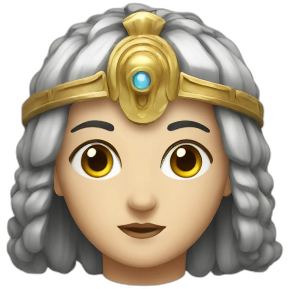 athena head emoji
