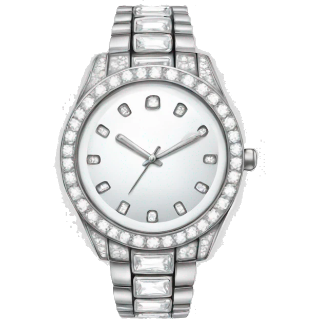 white-diamond-watch emoji