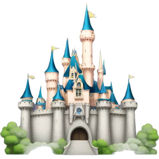 Disney castle emoji