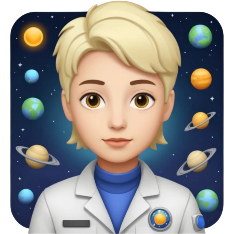 nonbinary space scientist emoji