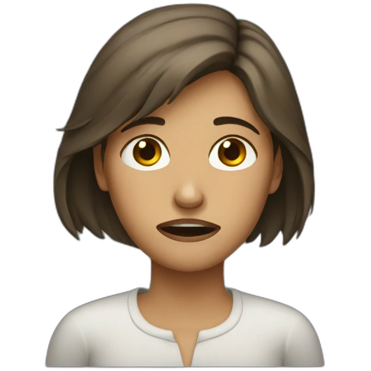 woman crying emoji
