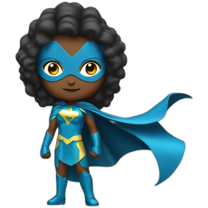 Storm superhero emoji