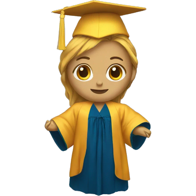 cap gown emoji