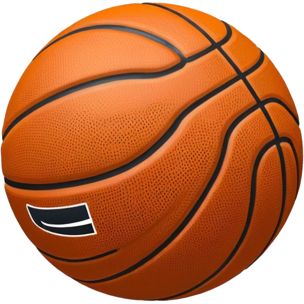 {
  "dalle": {
    "text2im": {
      "prompt": "A simple classic-style emoji of a basketball colored black instead of orange. Smooth, round, clean emoji design with minimal shading and the same panel grooves as the standard basketball emoji.",
      "size": "512x512"
    }
  }
} emoji