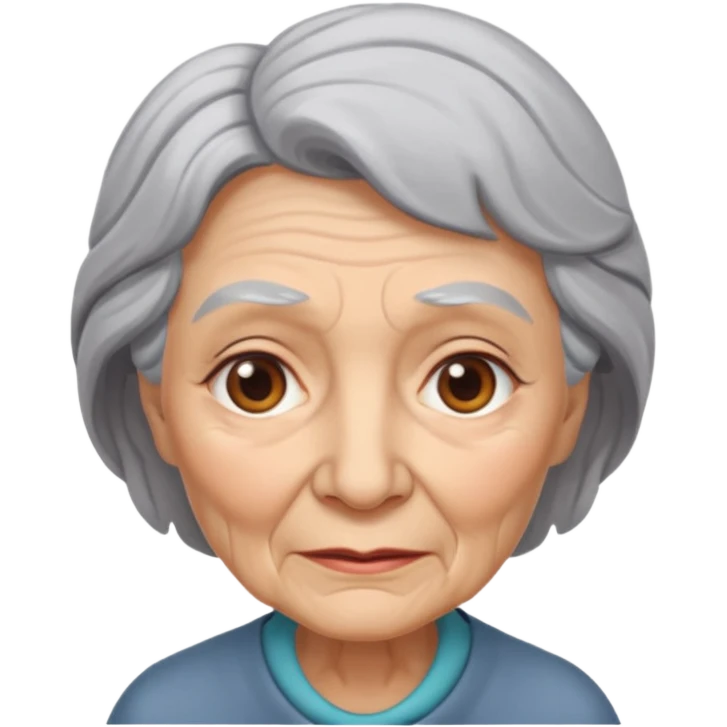 Old woman emoji