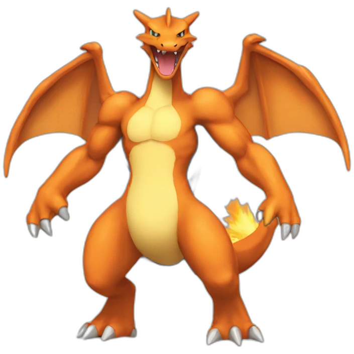 pokemon-charizard-muscle emoji