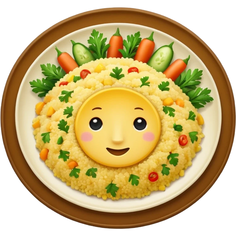 couscous plate emoji