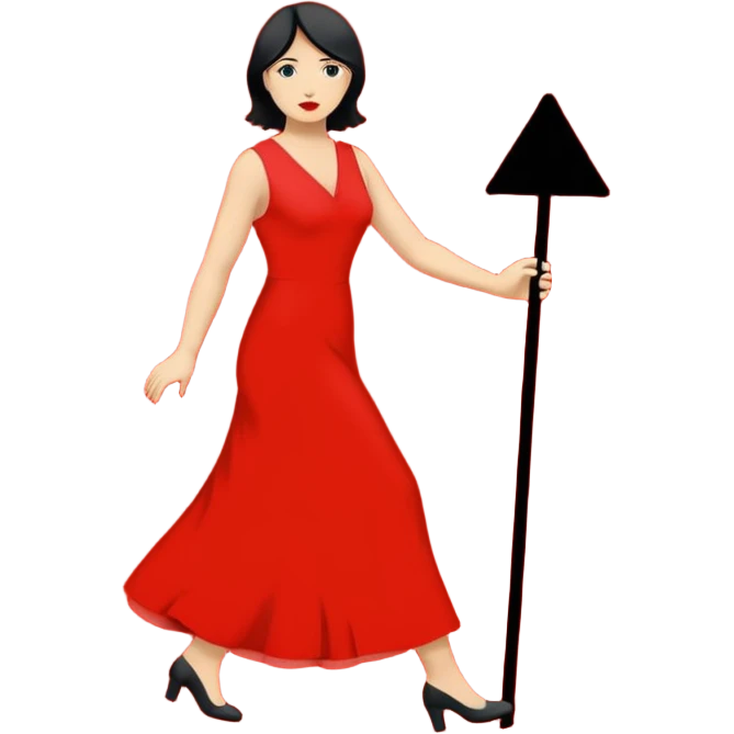 prohibition sign for weomen emoji
