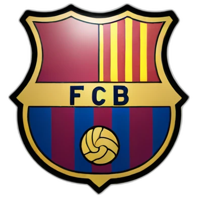 Fc Barcelona logo emoji