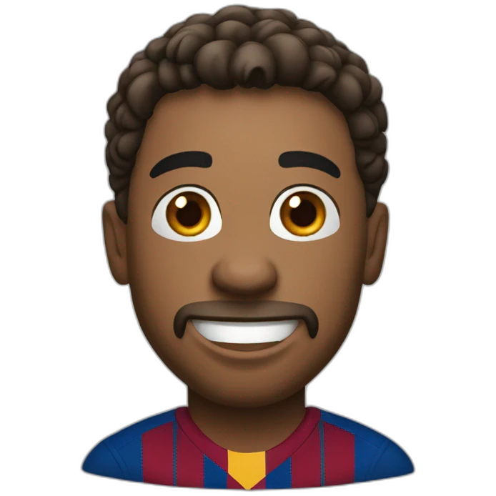funny barcelona player emoji