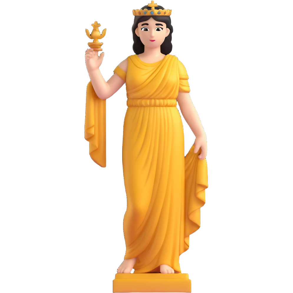 female greek statue emoji