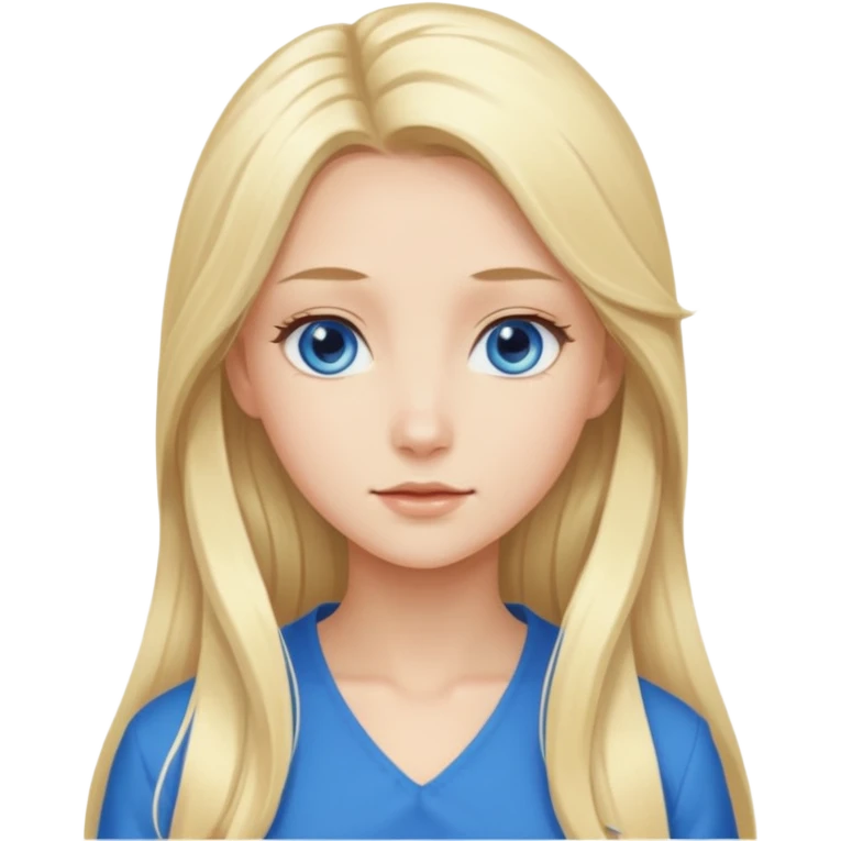 Norwegian beautiful anime lady emoji