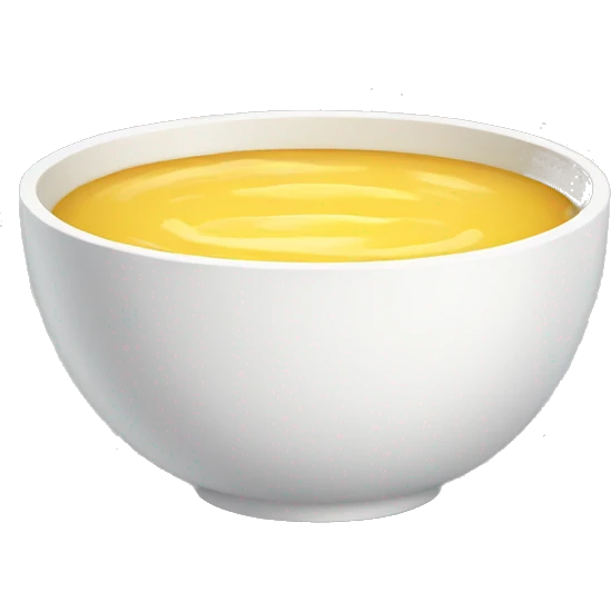 White bowl emoji