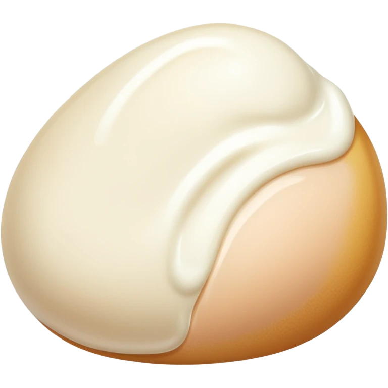 Butt white cream on it emoji