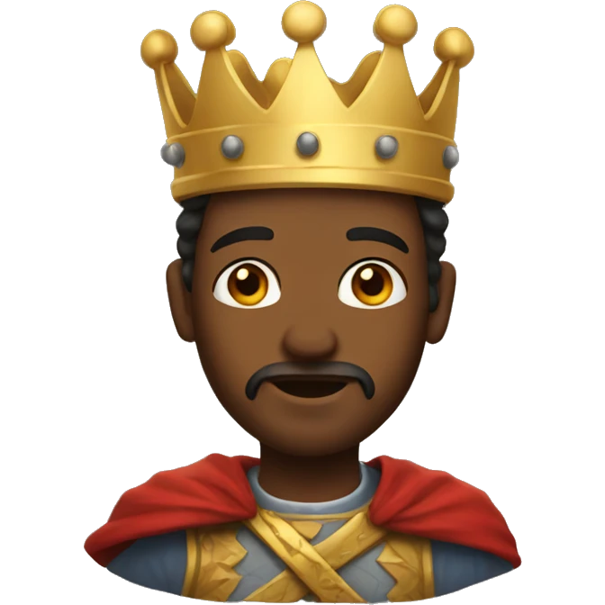 Short king emoji