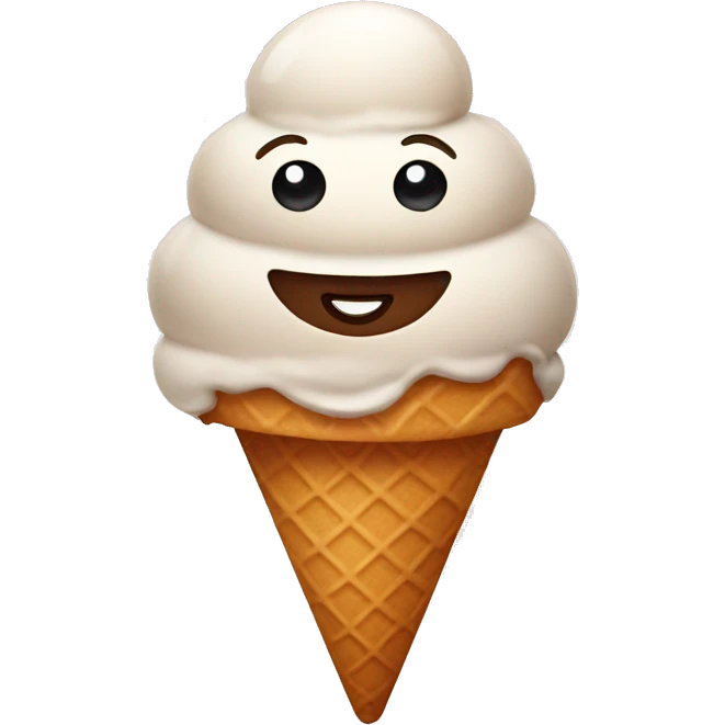 Ice cream emoji