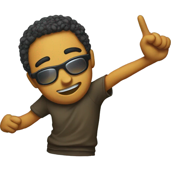 Dabbing emoji