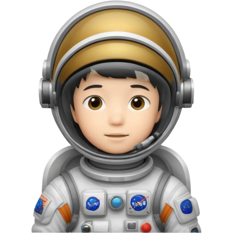 Astronaut japon boy kid with  emoji