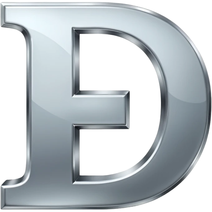 The letter d emoji