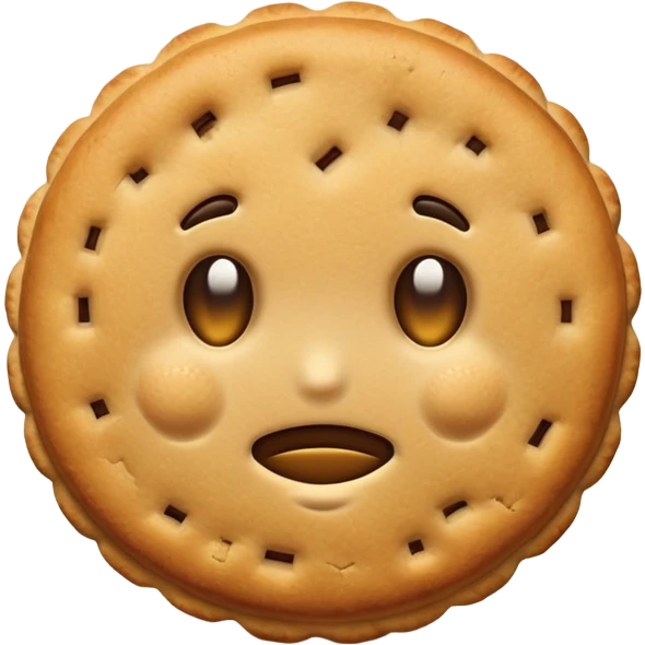 Biscuit head emoji