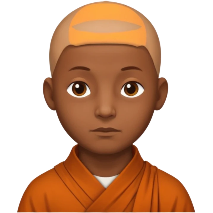 A monk emoji