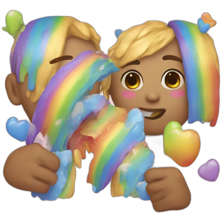 Rainbow frends emoji