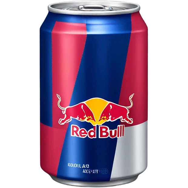 Red bull can emoji