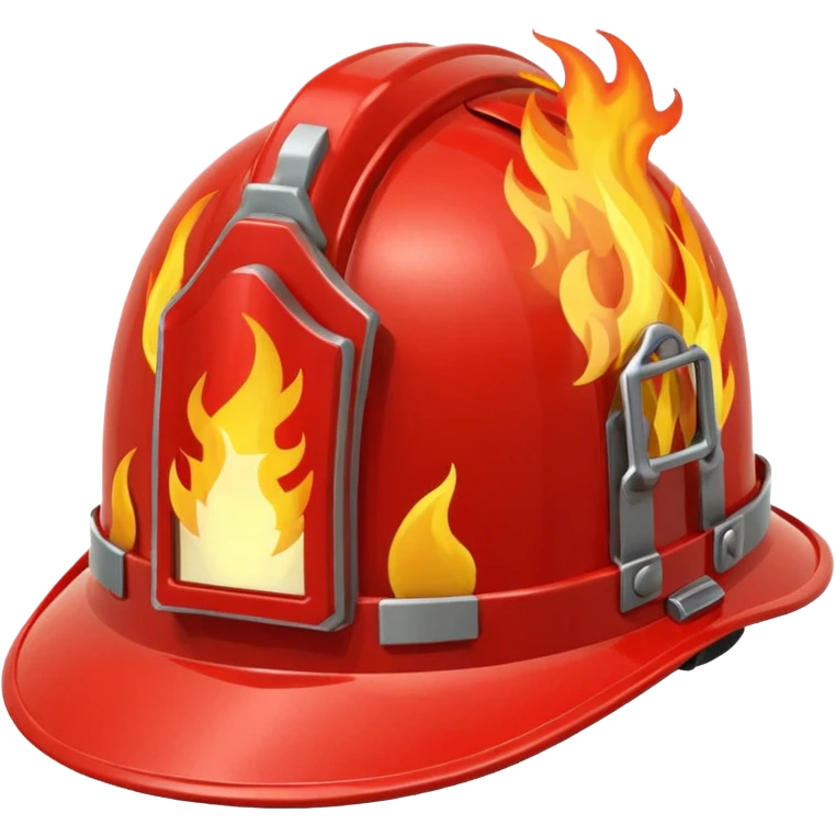 Fire helmet emoji