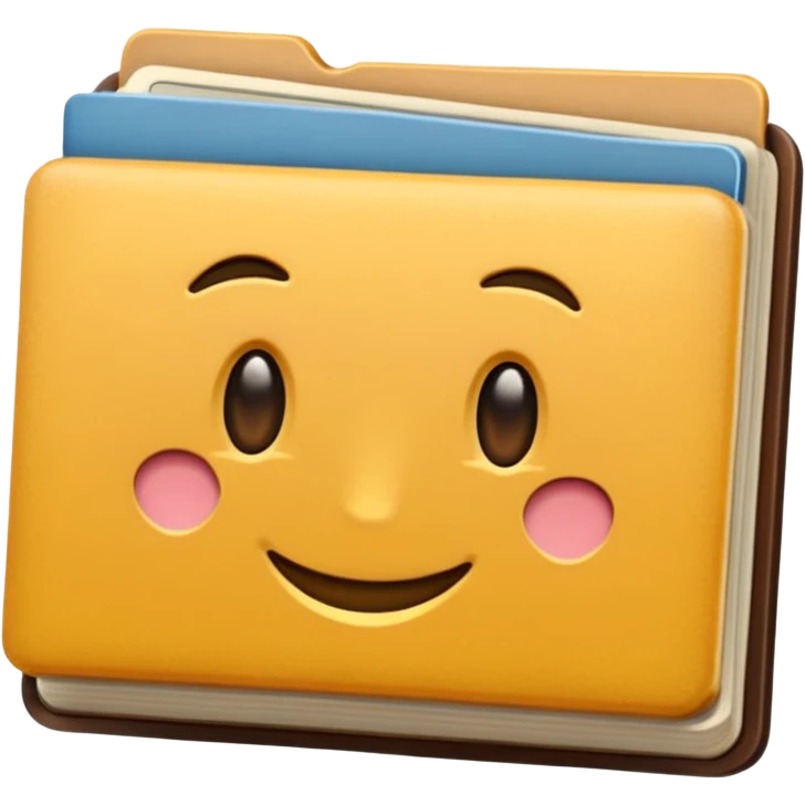 Розовый блокнот открытый  emoji