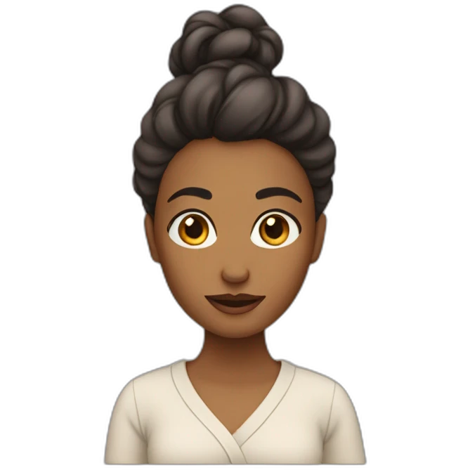 Femme qui boude emoji