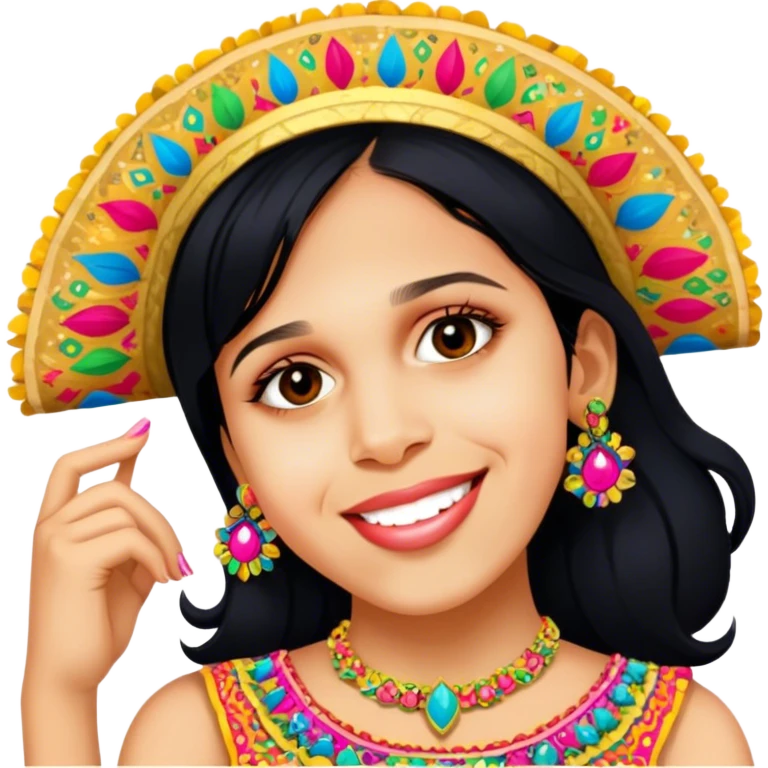Fiesta Reveler emoji