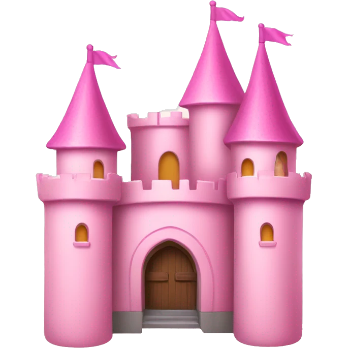  light pink castle emoji