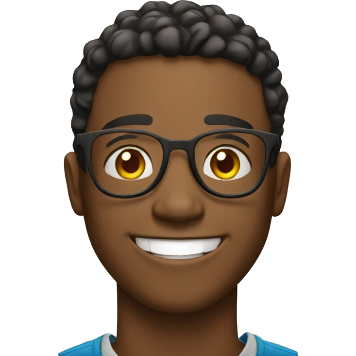 Happy college student emoji
