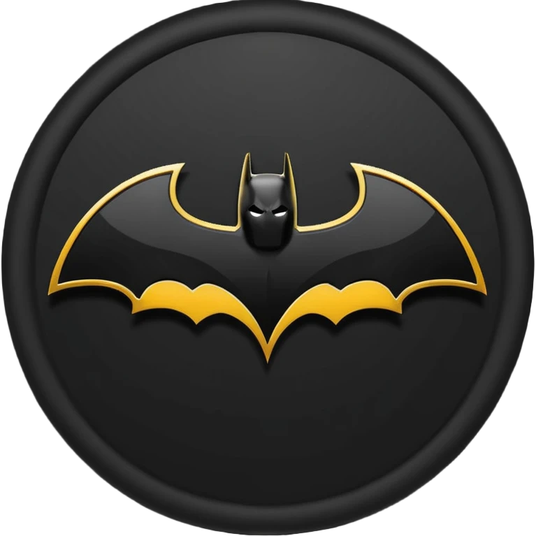 batman logo emoji