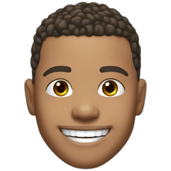 Mbappé smile emoji