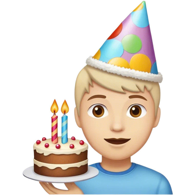 Happy birthday, dork emoji