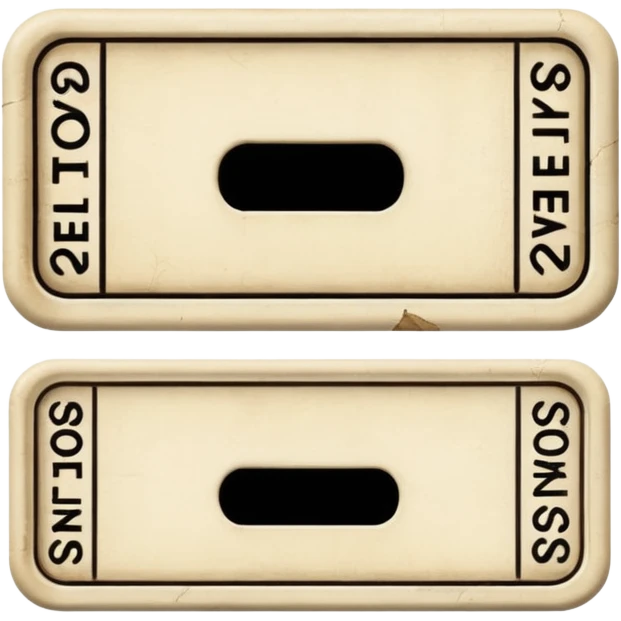 ivory ticket emoji