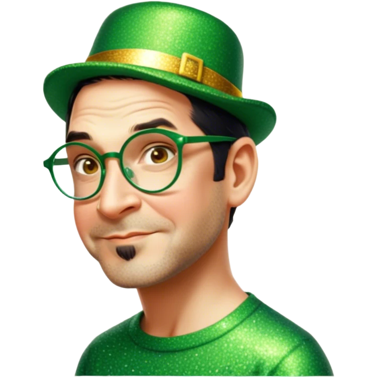Sparkling Leprechaun emoji
