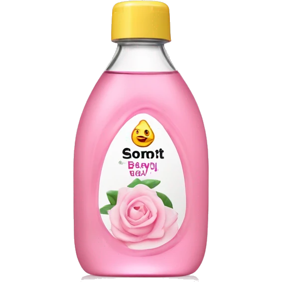 JOHNSON'S Baby oil pink bottle emoji