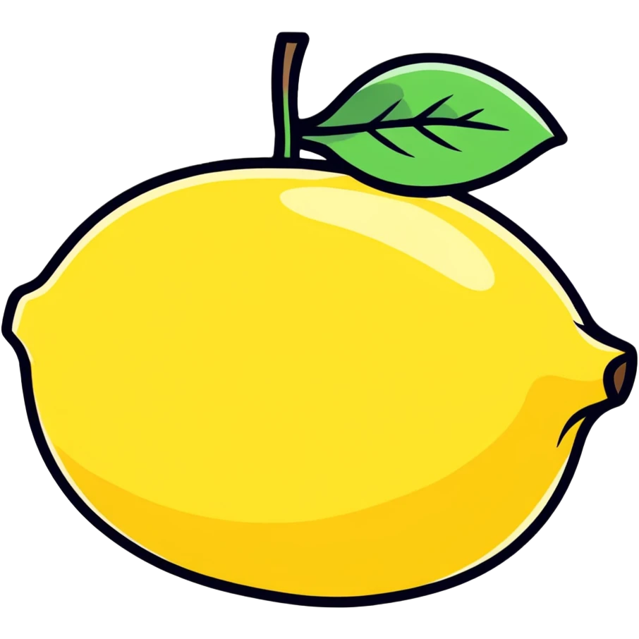 Lemon emoji