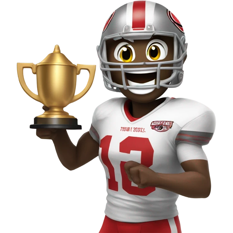 Brutus Buckeye national championship  emoji