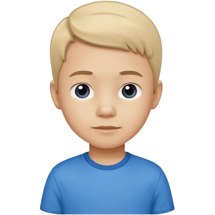 Child 8 year old standing  emoji