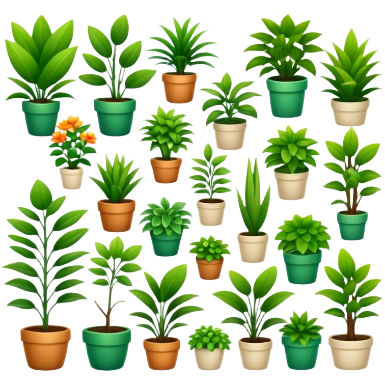 Houseplants everywhere  emoji