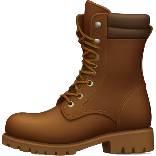 Brown boots emoji