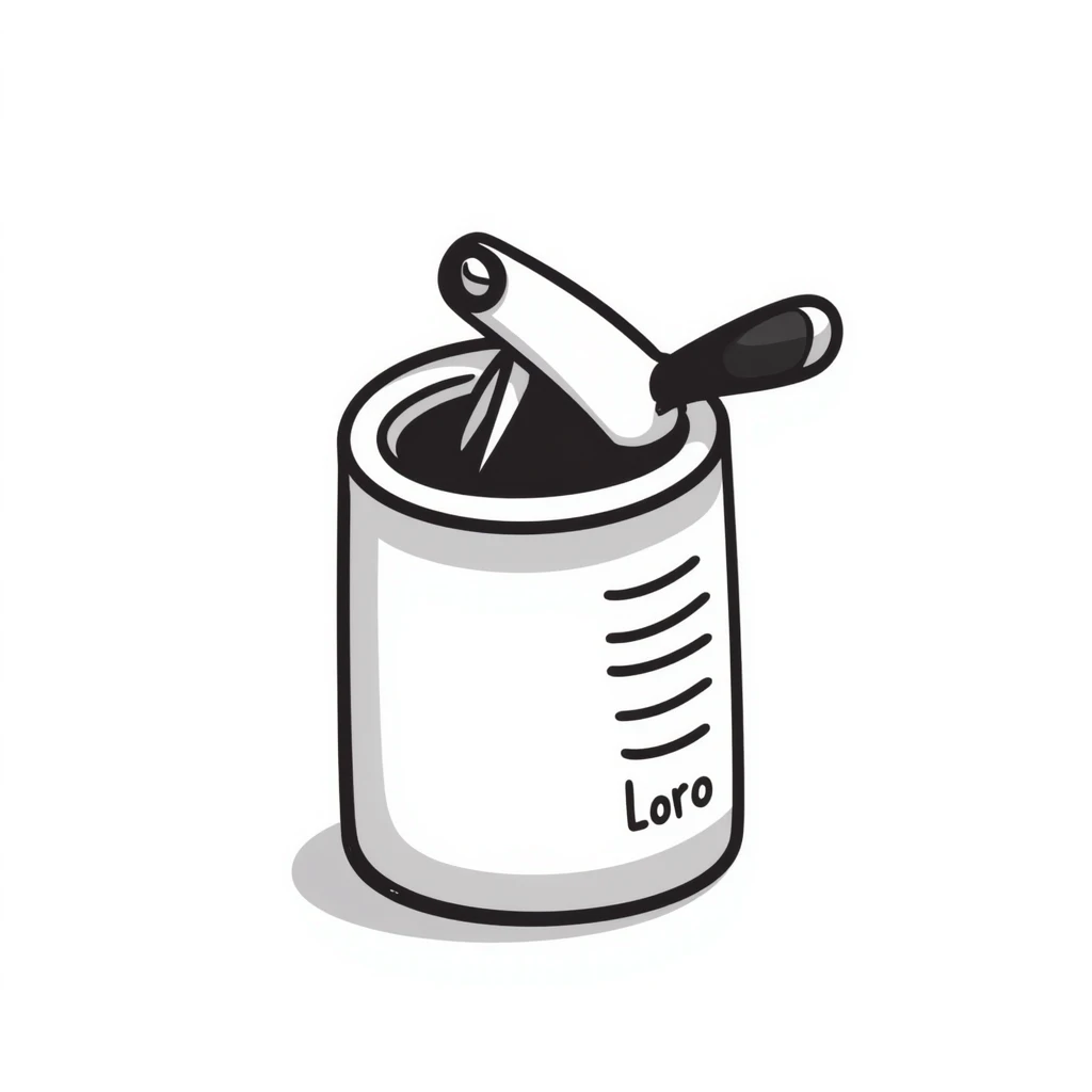 hand-drawn kitchen can opener with crank handle emoji