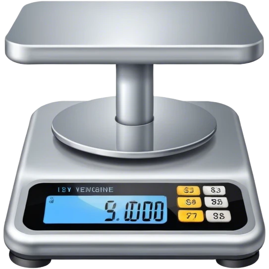 weighing machine emoji