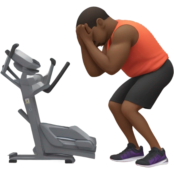 collapsing gym member emoji